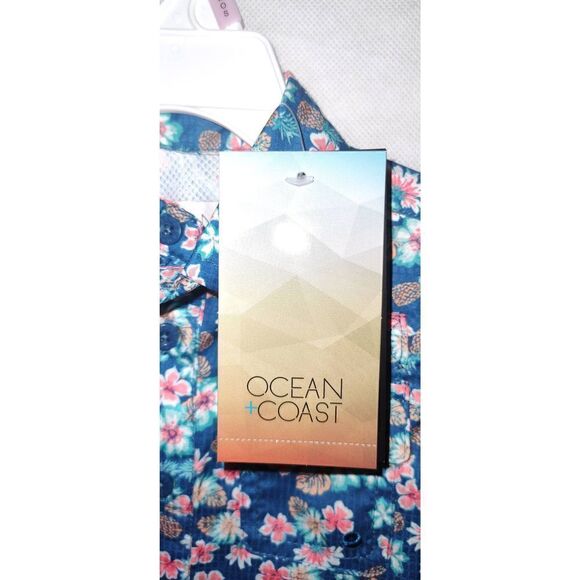 OCEAN + COAST 9M INFANT BLUE CANOE One piece outfit. UPF 30 protection.  NWT - Picture 4 of 8